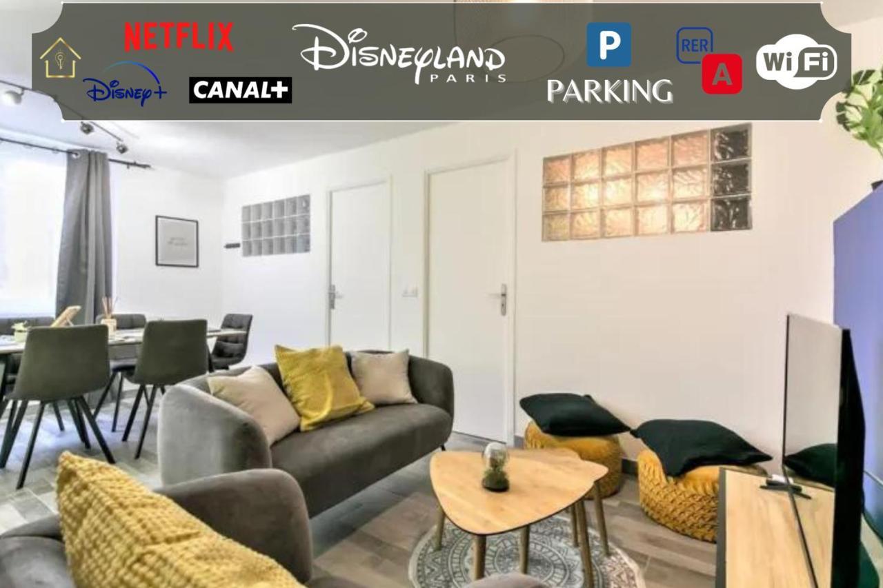 Appart Disney T3 Sweet Place Монтеврен Экстерьер фото